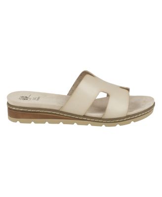 Women's Nellie Cut Out Slide Flat Sandals