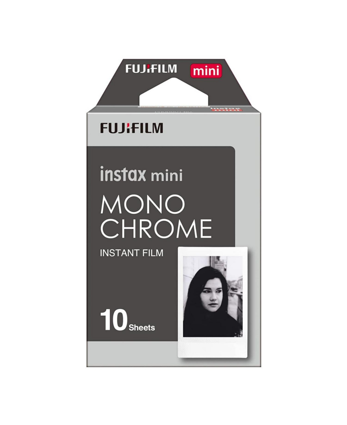 Fujifilm Instax Mini Monochrome Film (10 Exposures, Credit 5-Pack