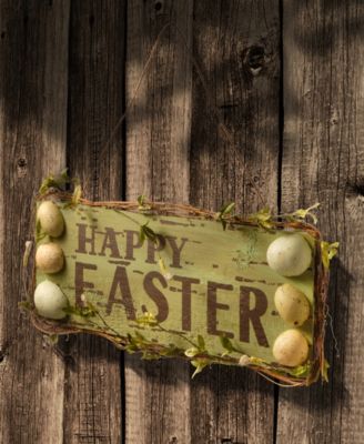 21" Happy Easter Sign