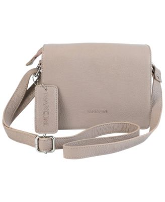Pebble Leather Connie Crossbody Handbag