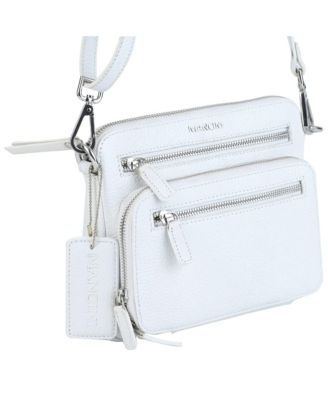 Pebbled Collection Valerie Leather Mini Crossbody Bag