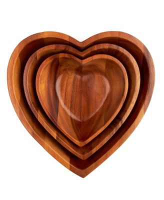 Eat Your Heart Out Nesting Bowls Set, 3 Pieces