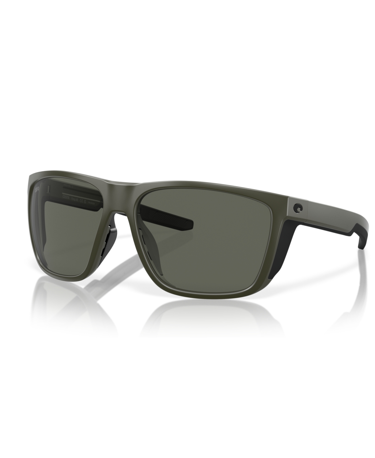 Men's Polarized Sunglasses, Ferg Xl 6S9012 - Matte Olive
