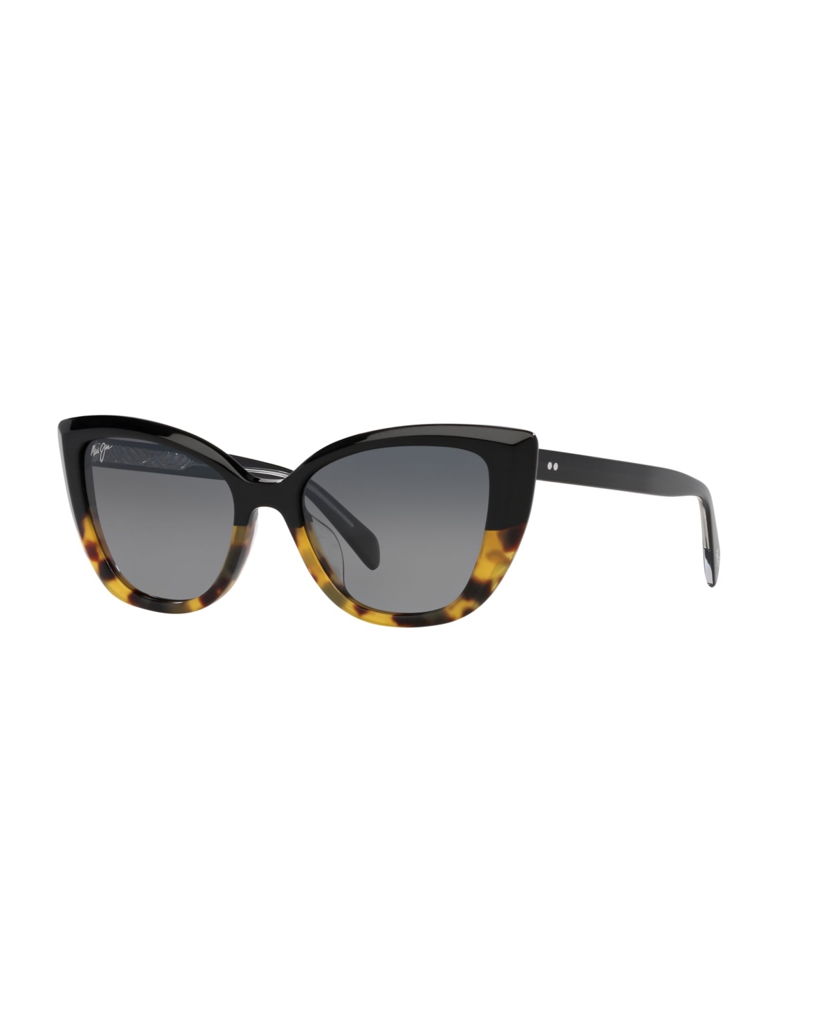 Maui Jim Women's Polarized Sunglasses, Blossom Mj000736 In Black Brown