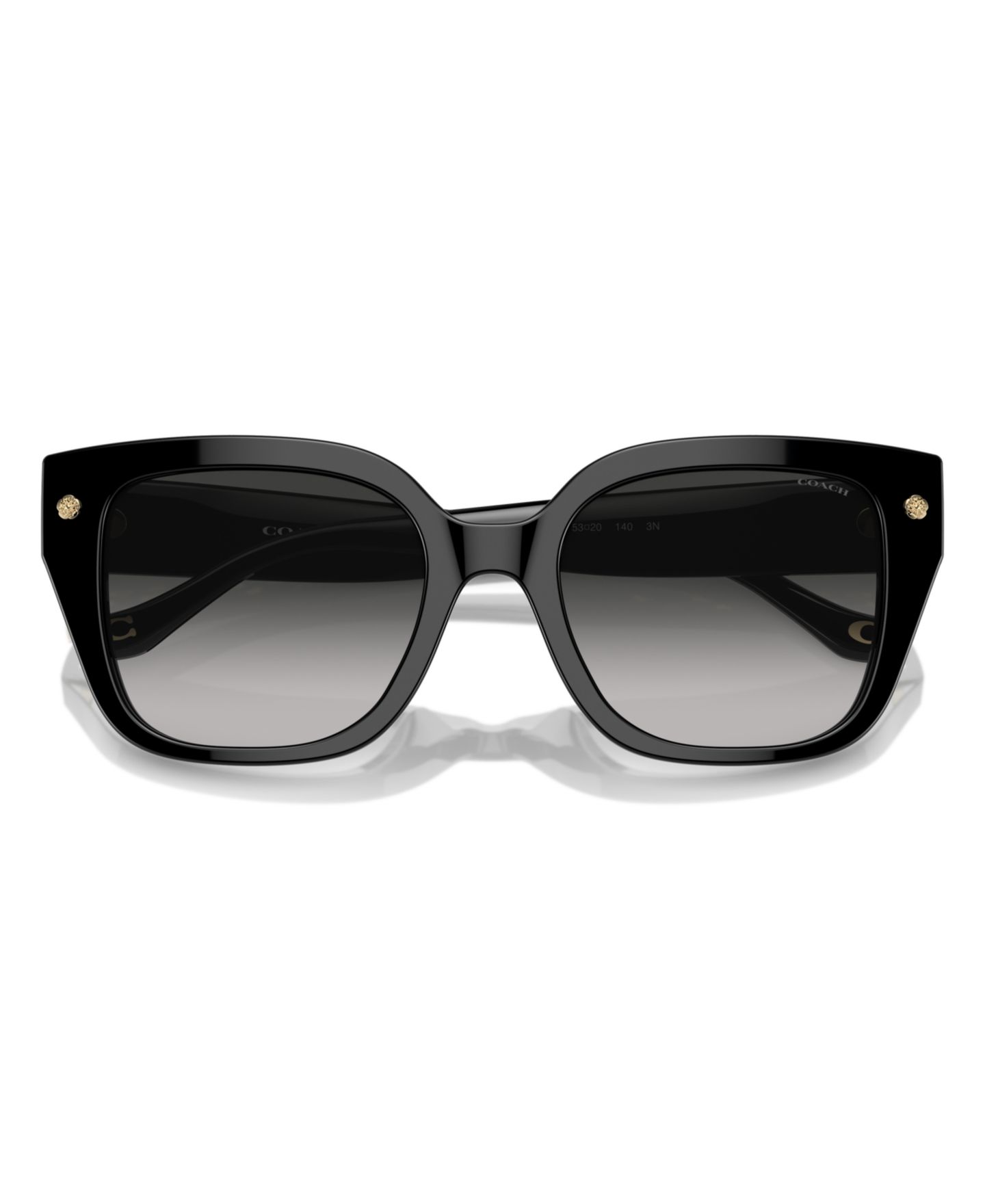 Женские солнцезащитные очки COACH Sunglasses, Cr611 Hc8392U, цвет: Чёрный — фото 3