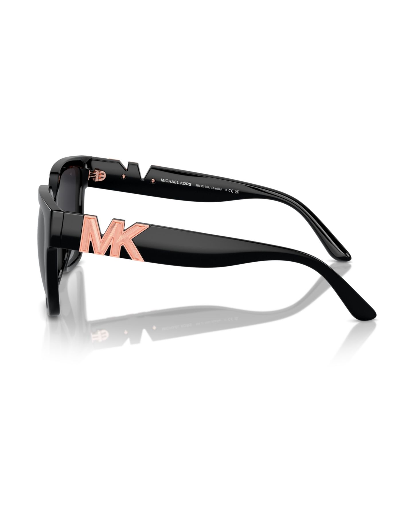 Женские солнцезащитные очки Michael Kors Polarized Sunglasses, Karlie Mk2170U, цвет: Чёрный — фото 3