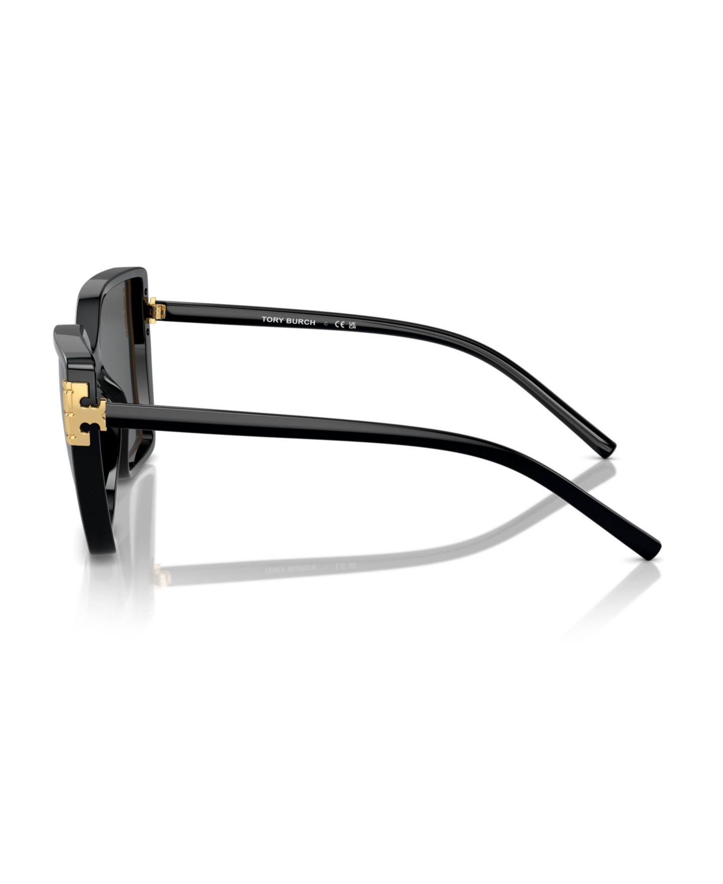 Женские солнцезащитные очки Tory Burch Sunglasses, Ty9076U, цвет: Чёрный — фото 4