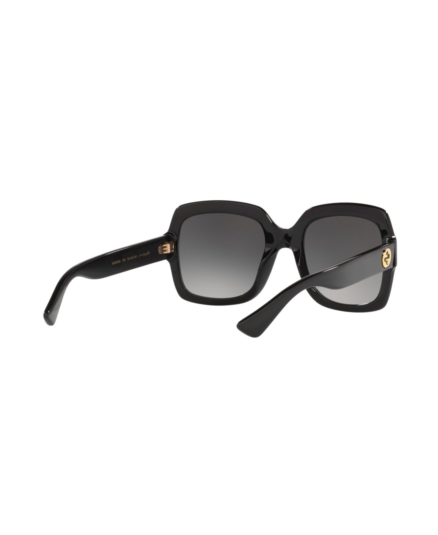 Женские солнцезащитные очки Gucci Sunglasses, GG0036SN, цвет: Чёрный, вариант 1 — фото 2