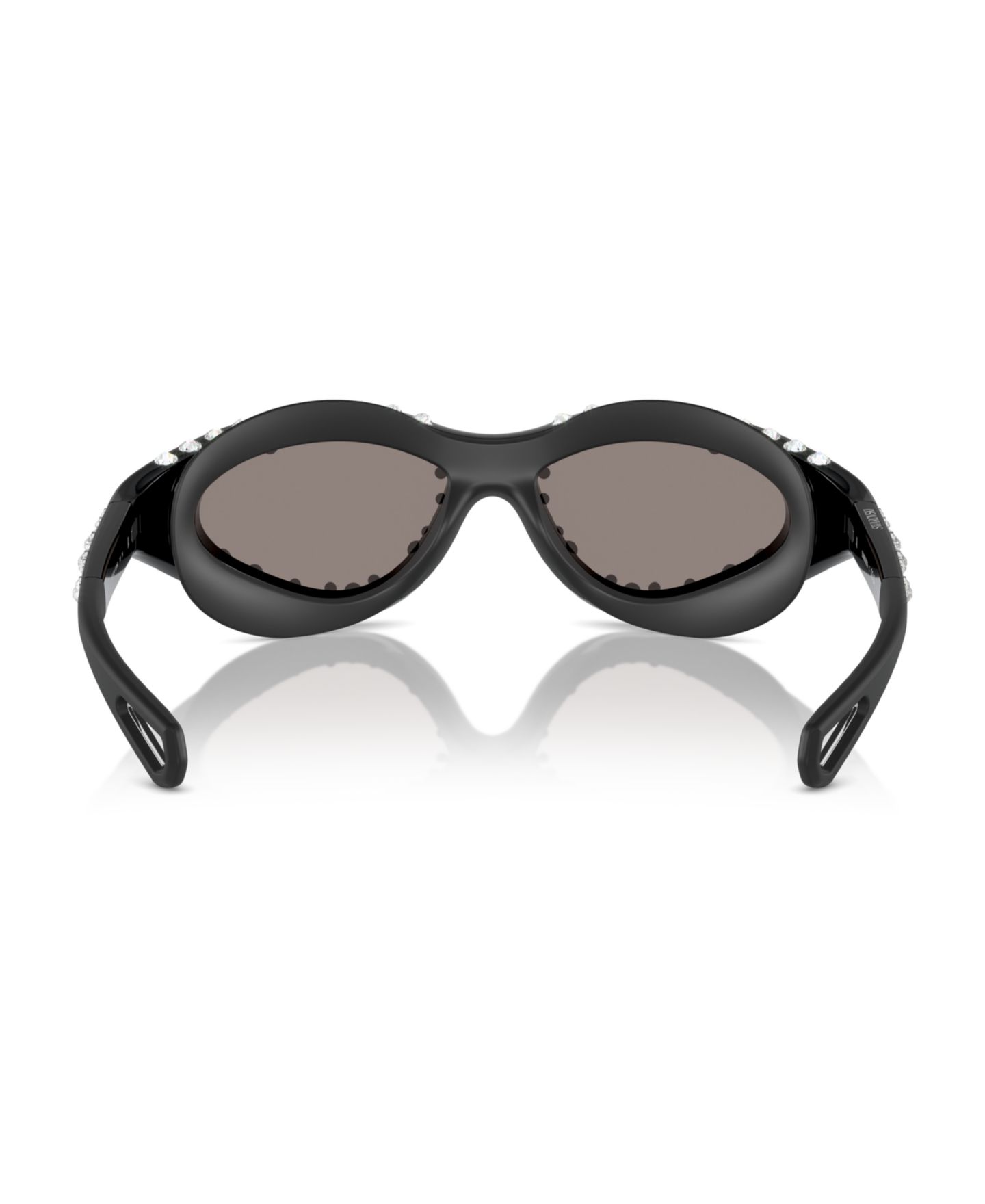 Женские солнцезащитные очки Swarovski Sunglasses, Sk6024, цвет: Чёрный — фото 4