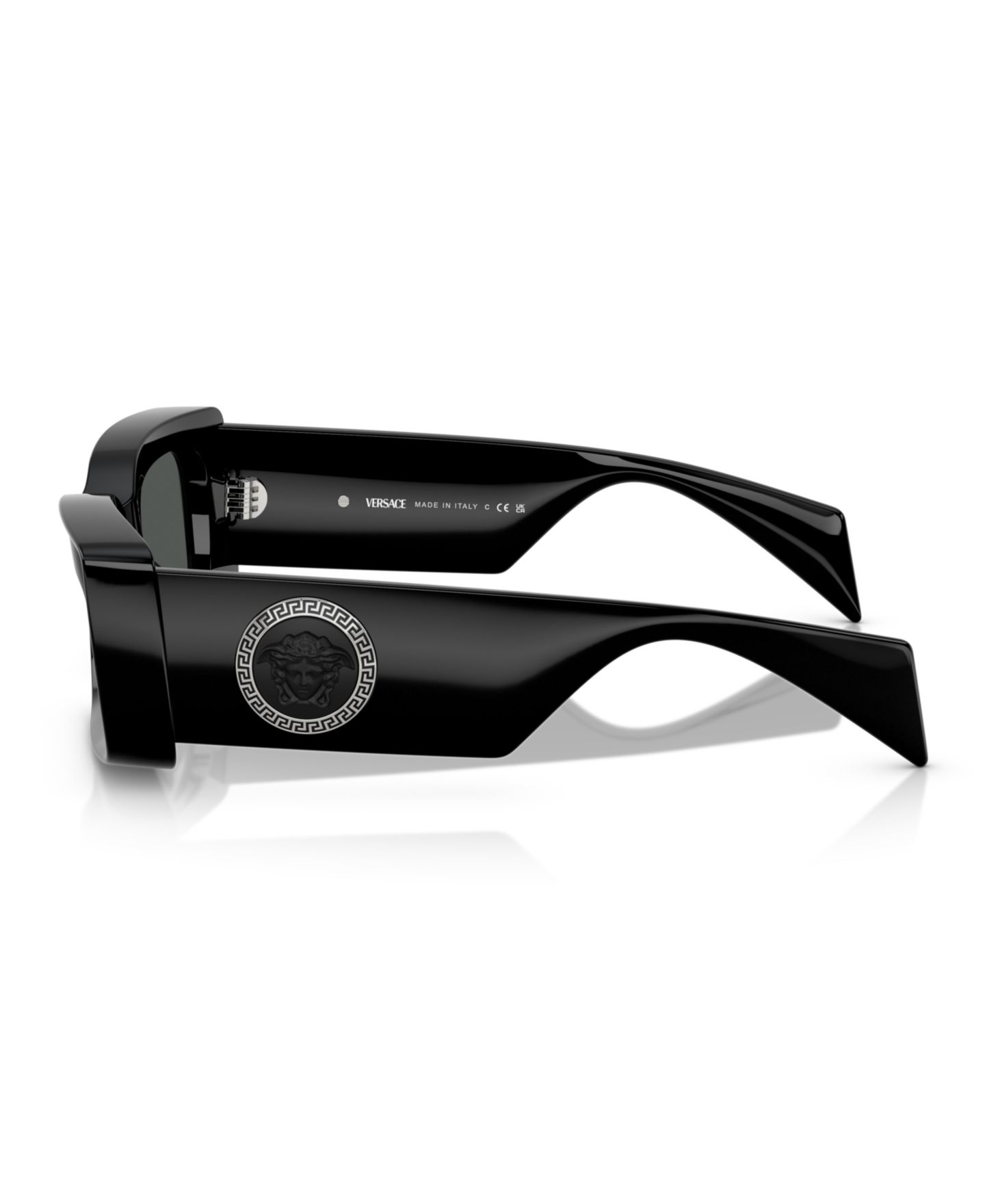 Солнцезащитные очки Versace Unisex Sunglasses, Ve4474U, цвет: Чёрный — фото 5