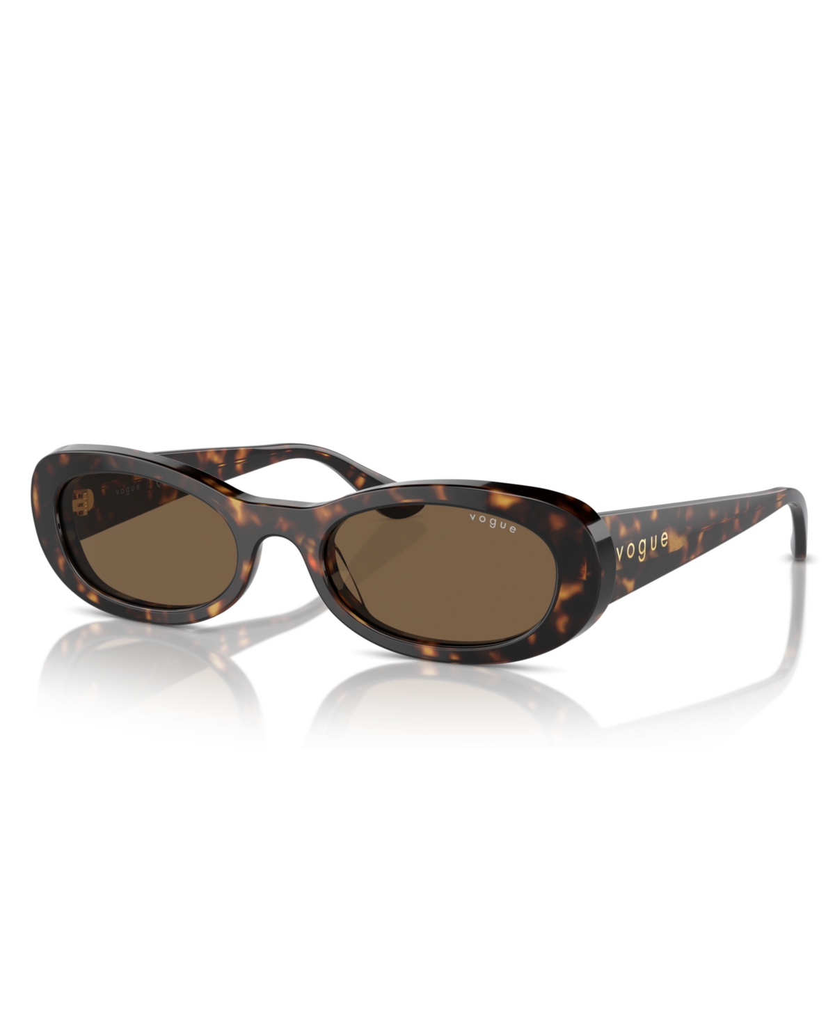 Shop Vogue Eyewear Women's Sunglasses, Vo5582s In Dark Havana