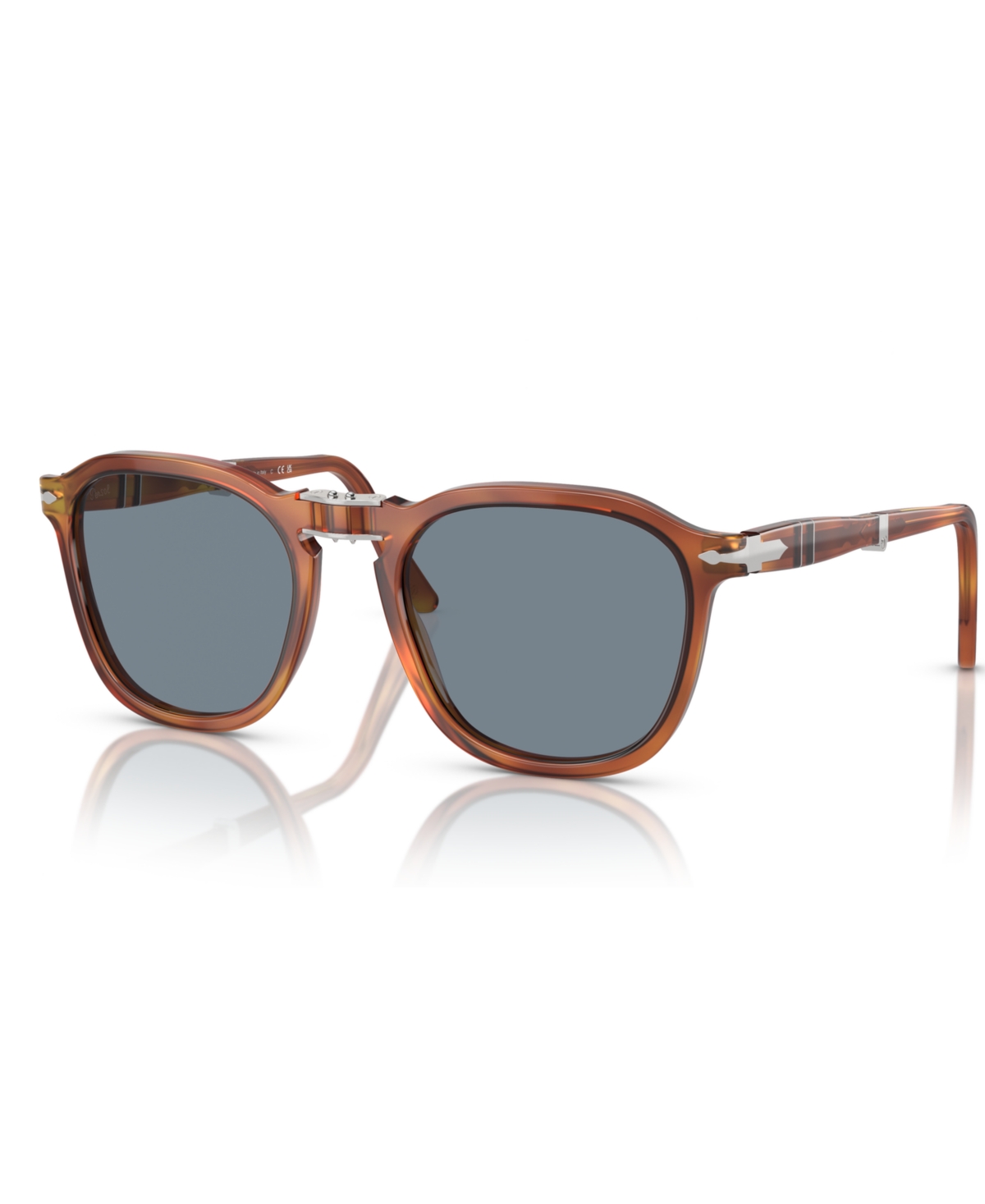 Persol Unisex Sunglasses, Po3345s In Brown