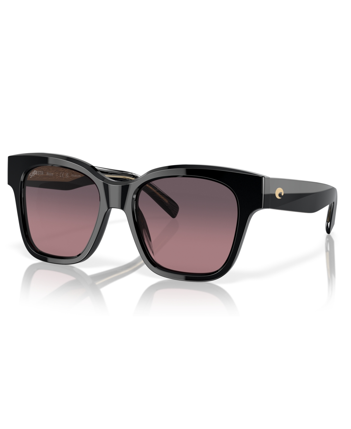 Costa Del Mar Women's Polarized Sunglasses, Nusa 6s2016 In Black