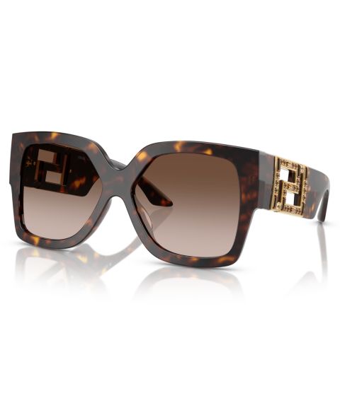 Женские солнцезащитные очки Versace Sunglasses, Ve4402, цвет: Гавана