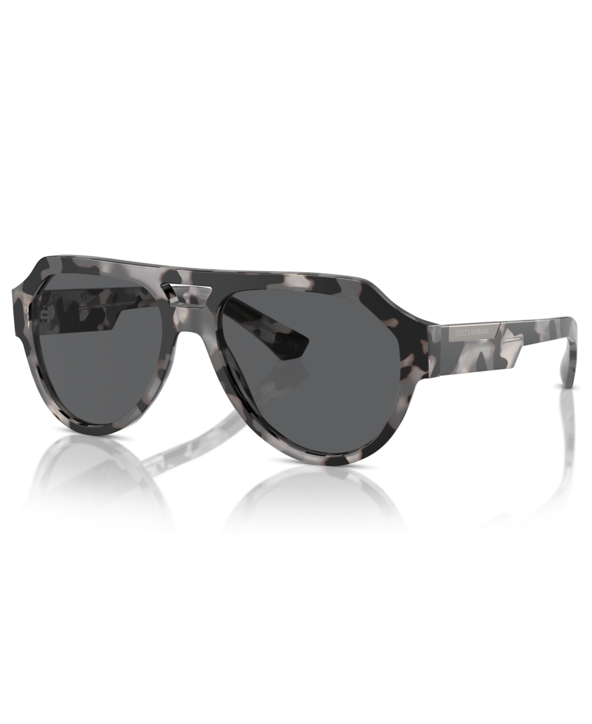 Shop Dolce & Gabbana Men's Sunglasses, Dg4466 In Havana Gray