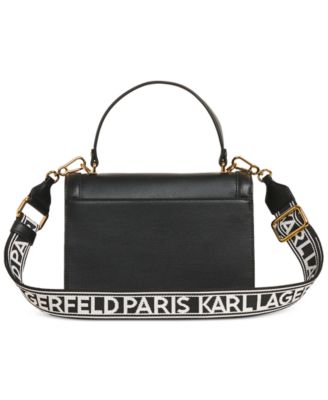 KARL LAGERFELD PARIS Simone Flap Crossbody - Macy's