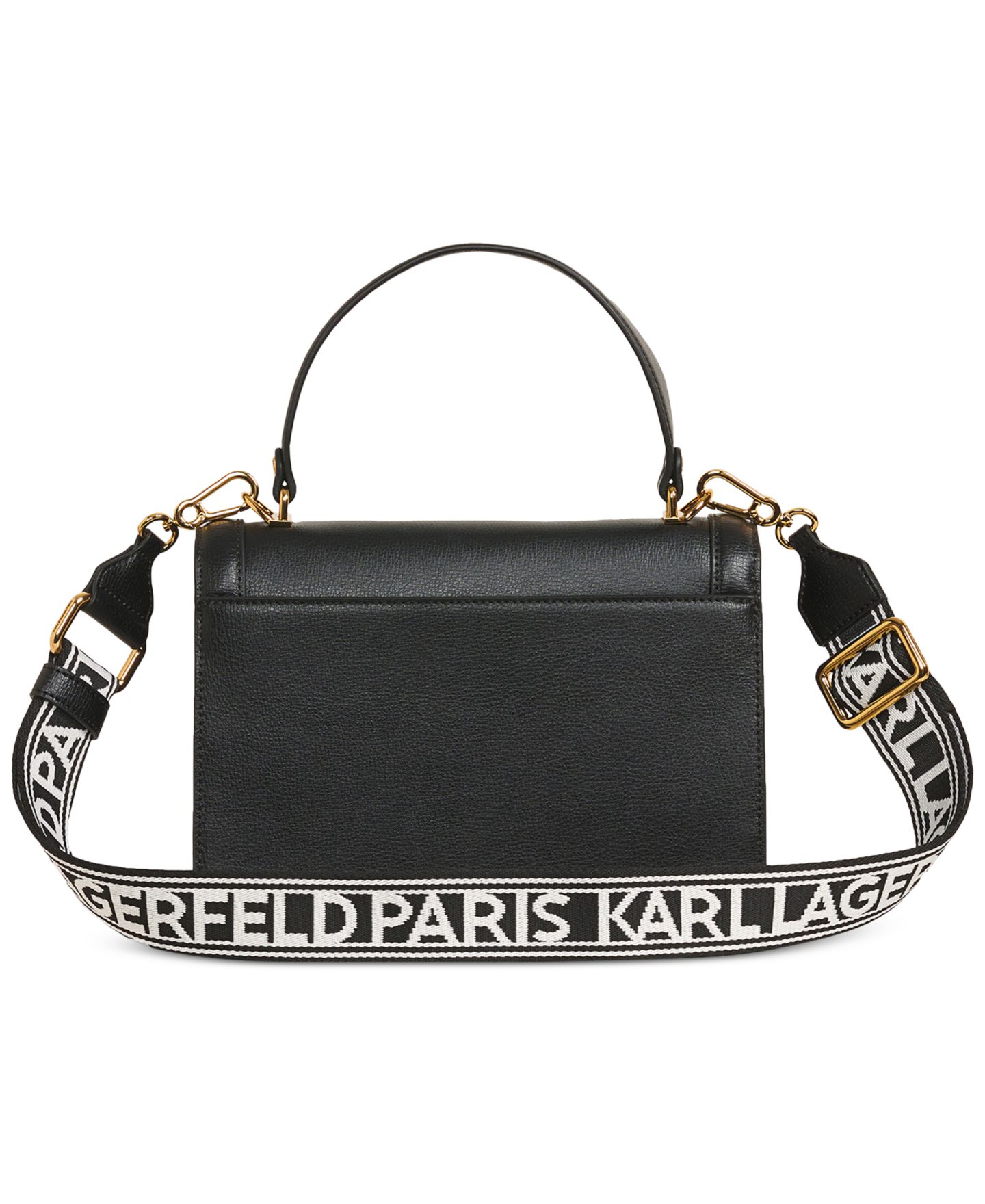 Женская сумка KARL LAGERFELD PARIS Simone Small Flap Crossbody, цвет: Чёрный — фото 2