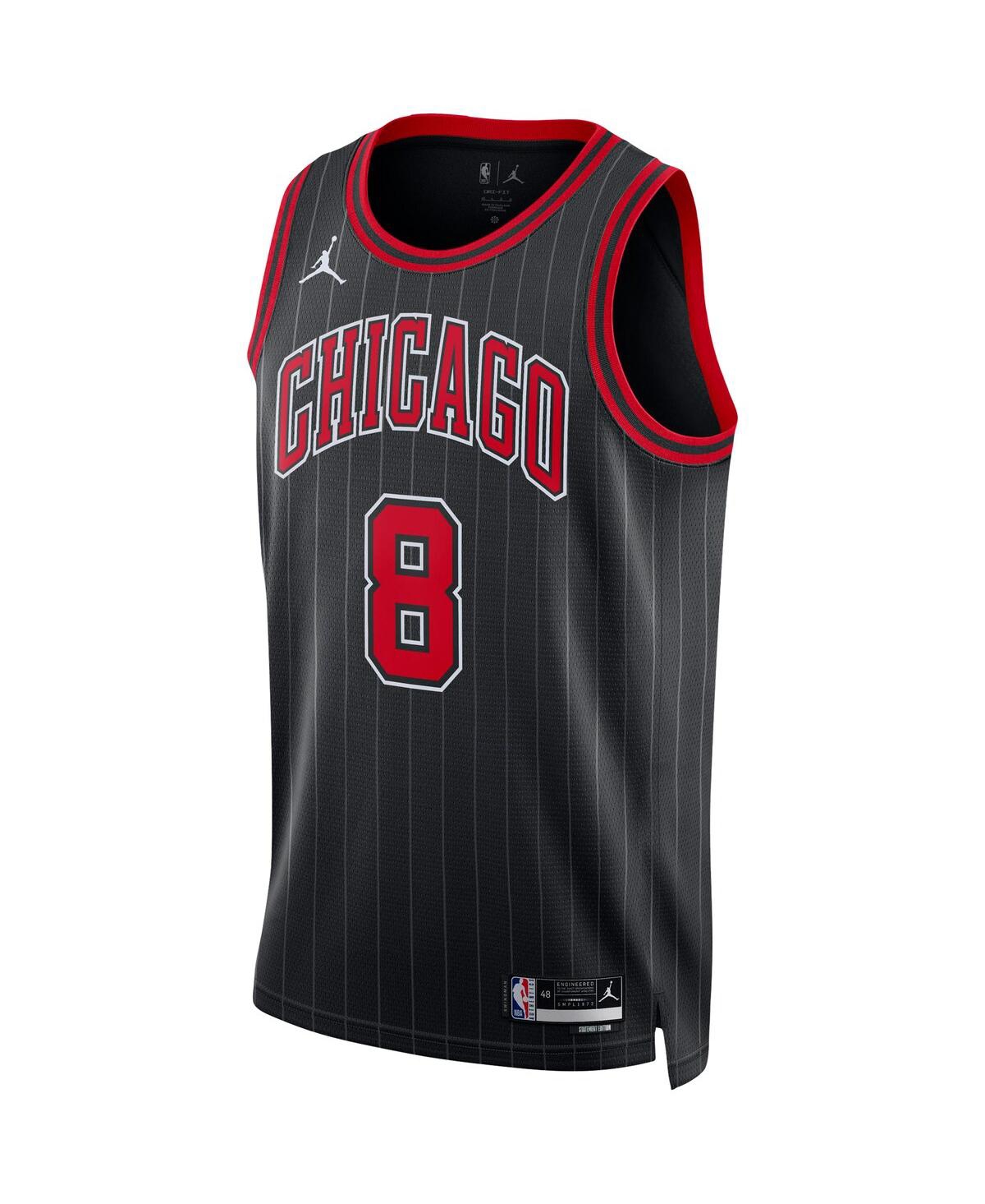 Men's and Women's Jordan Zach LaVineChicago Bulls Swingman Jersey - Statement Edition - Black