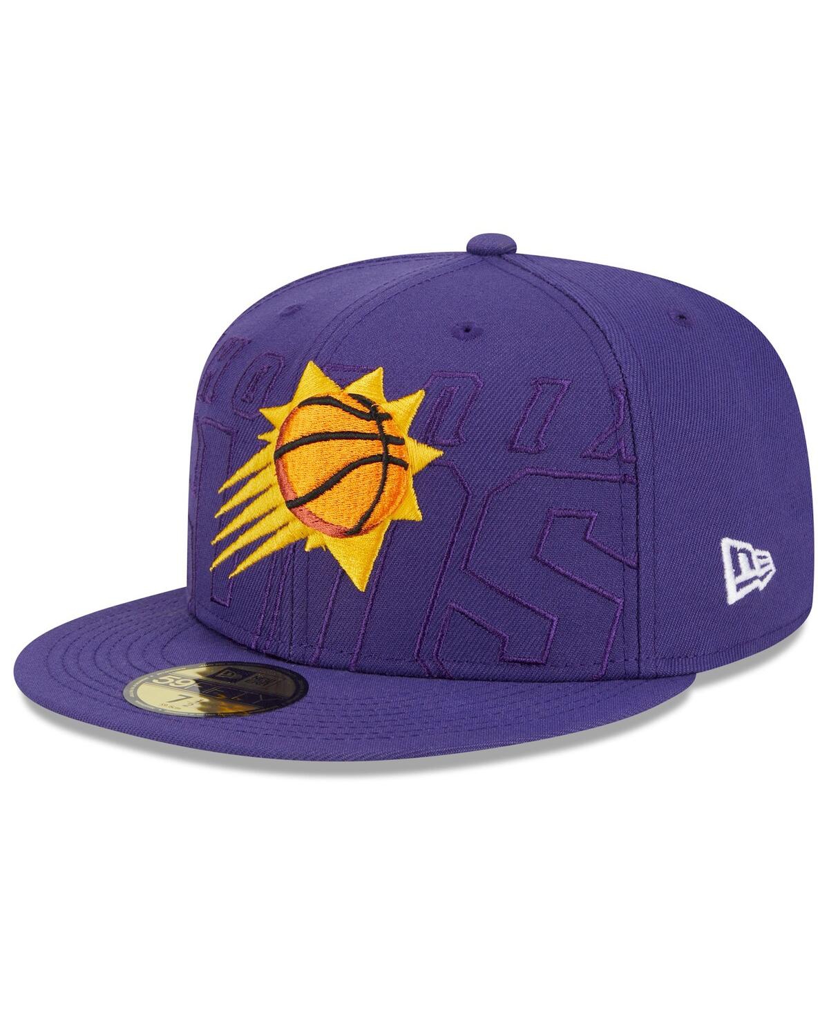 Men's New Era Purple Phoenix Suns 2023 Nba Draft 59FIFTY Fitted Hat - Purple