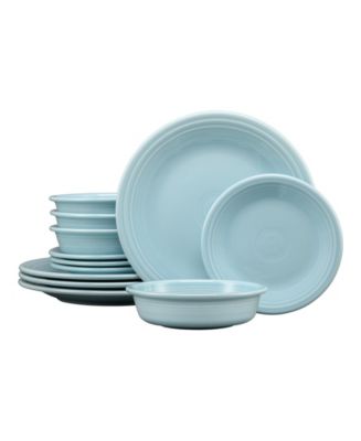 Fiesta Sky 12-Pc. Classic Dinnerware Set, Service for 4 - Macy's