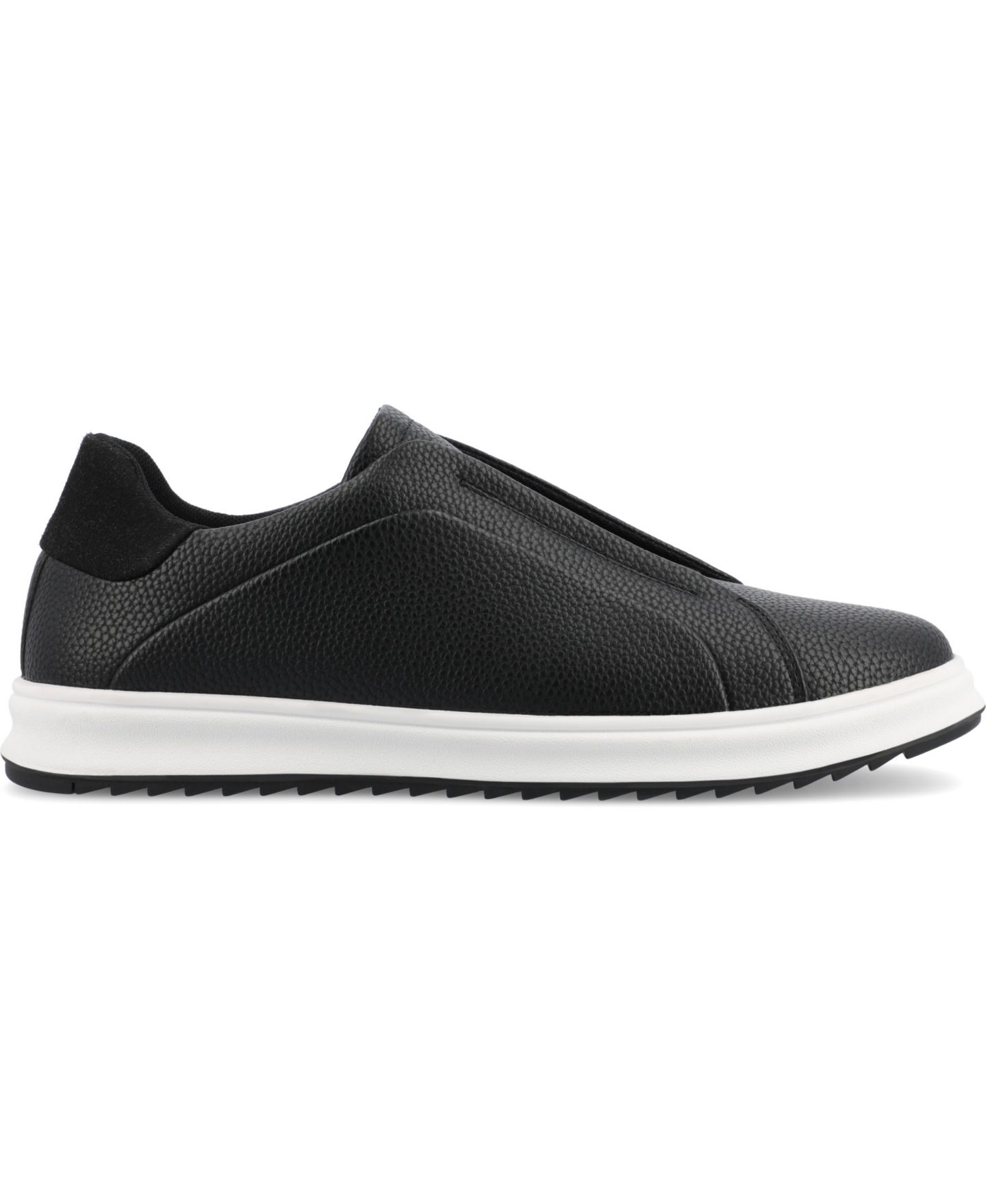 Мужские кроссовки Vance Co. Matteo Tru Comfort Foam Slip-On, цвет: Чёрный — фото 2