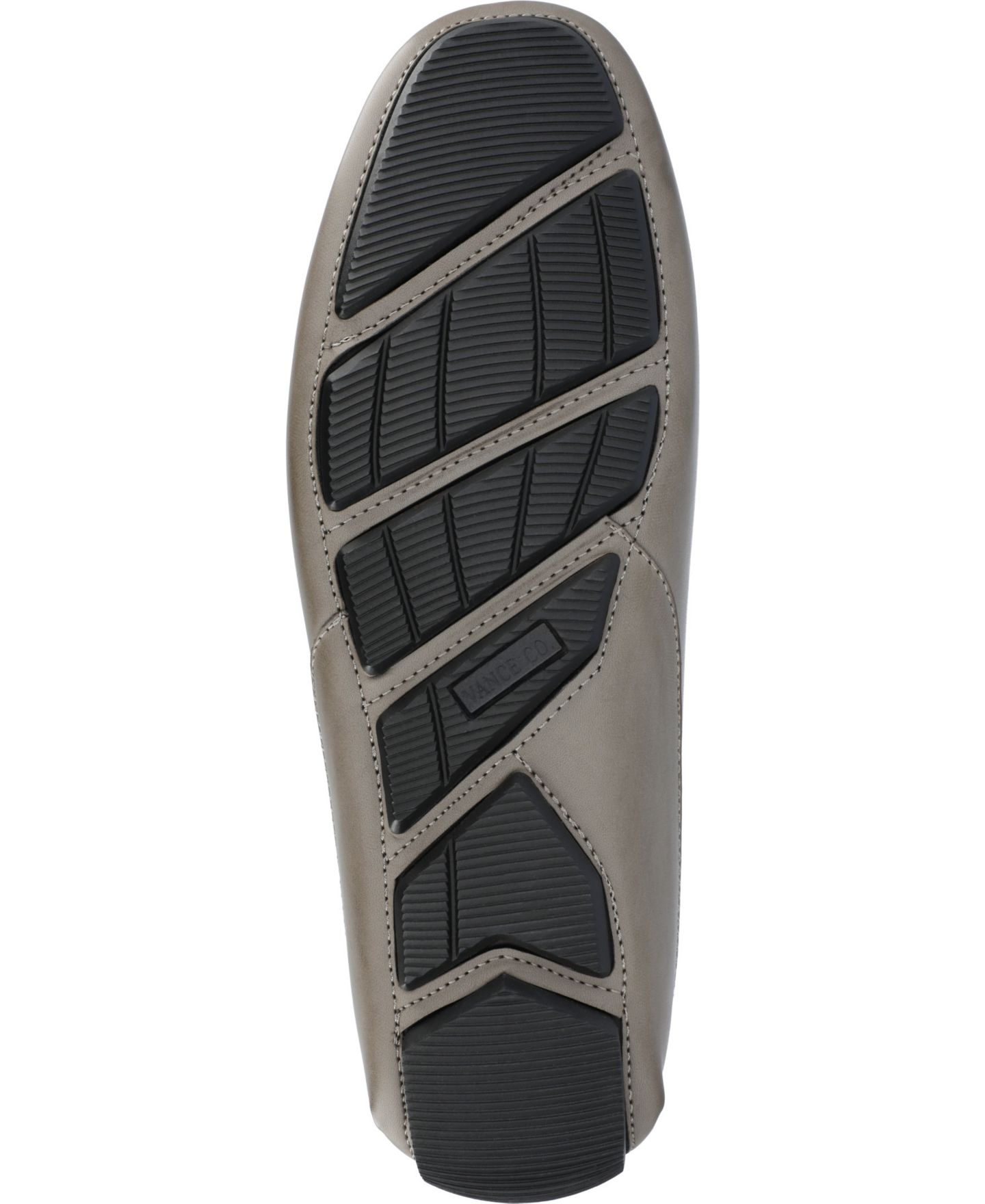 Мужские туфли Vance Co. Holden Tru Comfort Foam Slip-On Bit Driving, цвет: Серый — фото 5