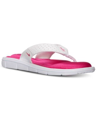 nike women's comfort thong sandals from finish line