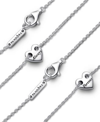 Forever Always Splittable Heart Collier Necklaces