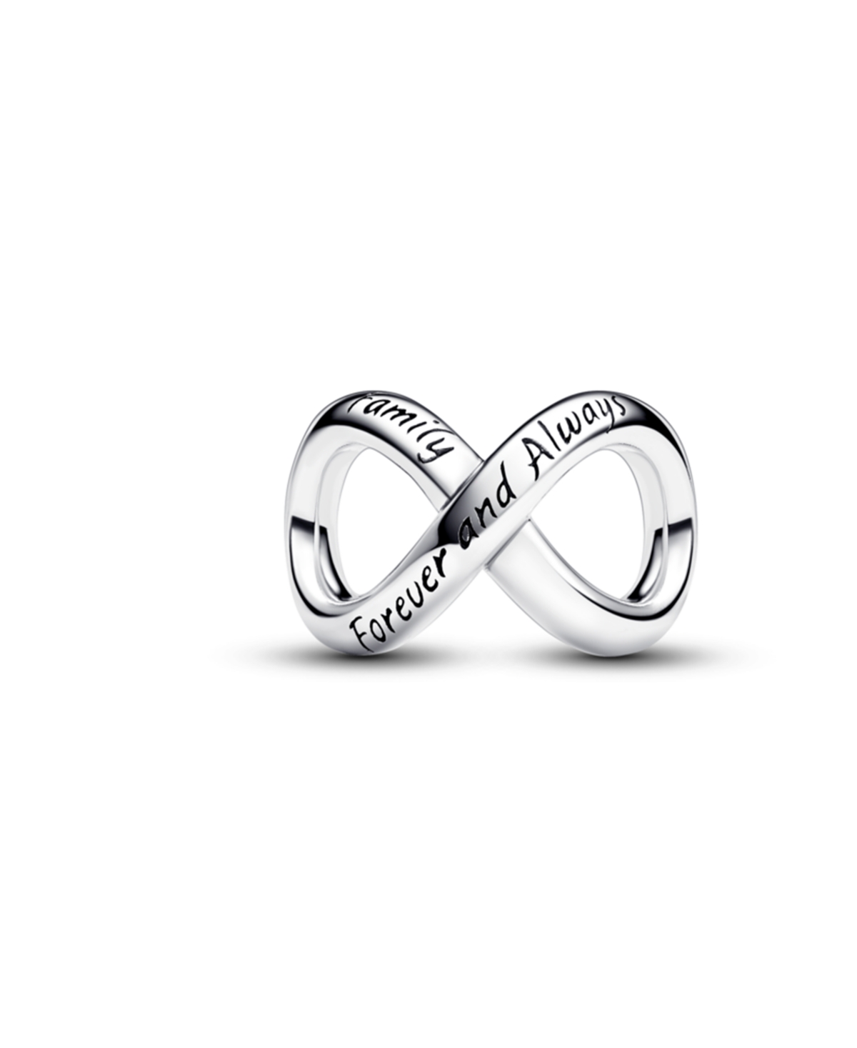 Forever Always Infinity Charm - Silver