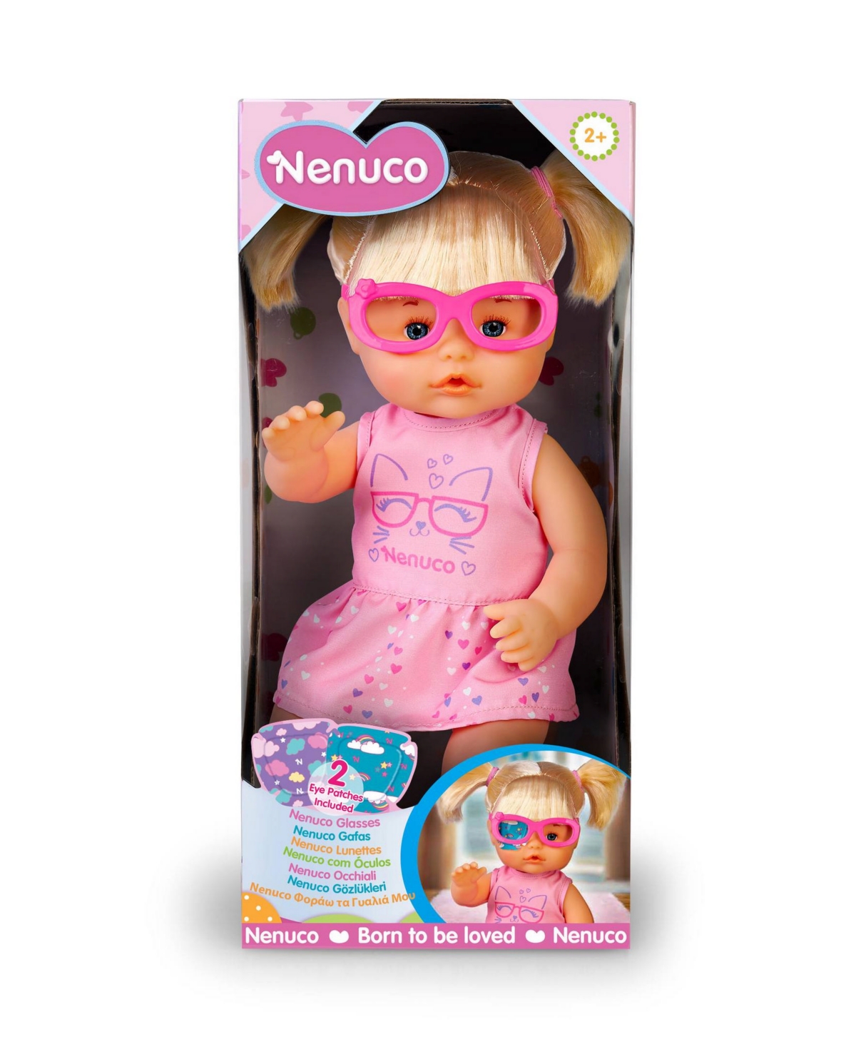 Nenuco Baby Doll With Glasses In Multicolor