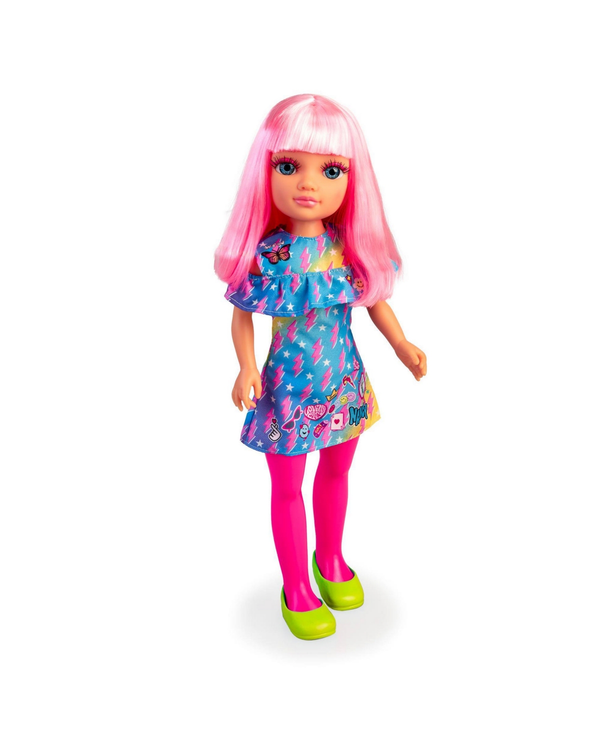 Nancy Neon Fashion Doll With Pink Hair In Multicolor
