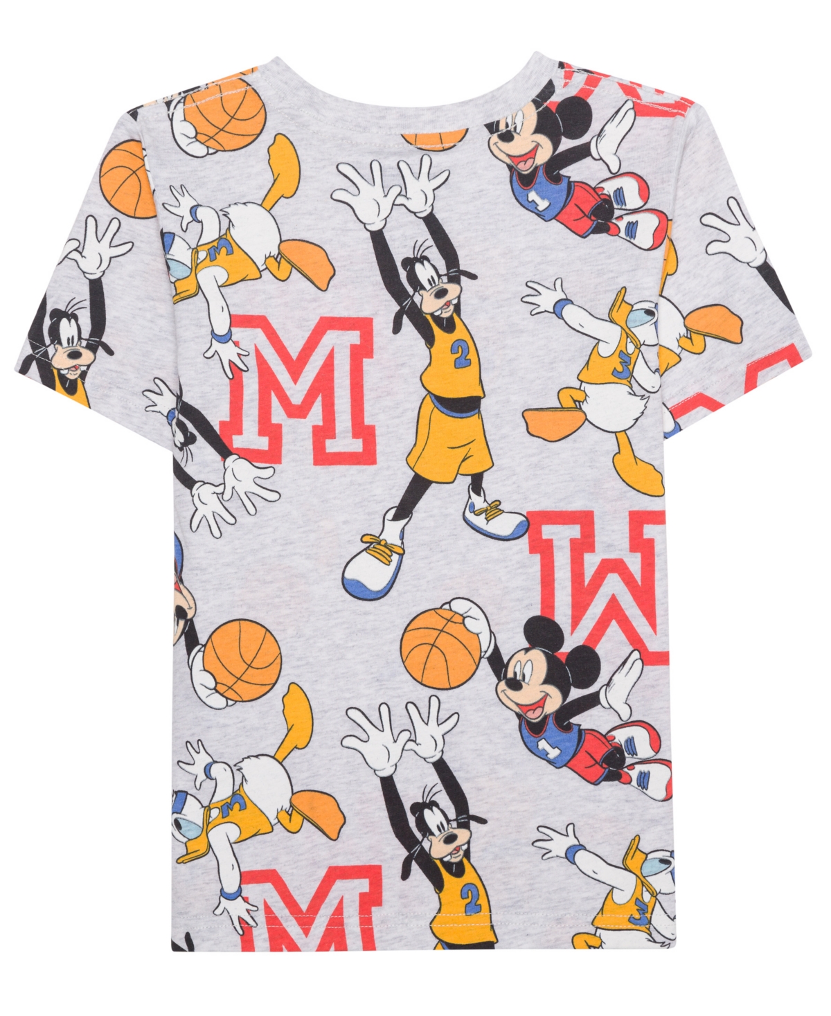 Hybrid Toddler and Little Boys Mickey Mouse Graphic Short Sleeve T-shirt