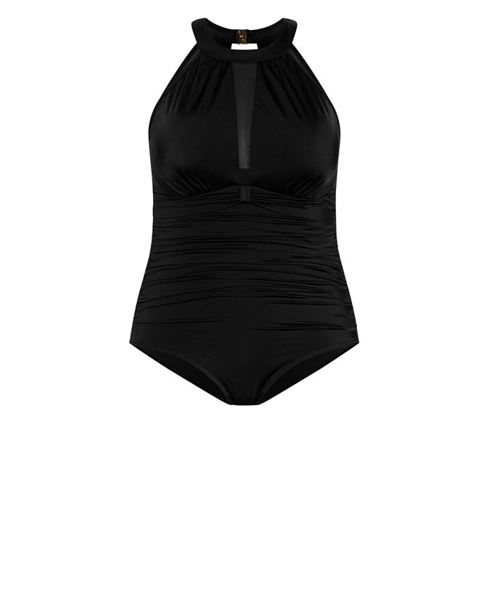 CITY CHIC Plus Size Azores 1 Piece Swimsuit Macy's