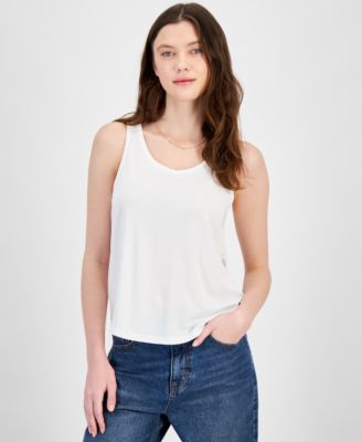 Hippie Rose - Junior's Scoop-Neck Tank Top