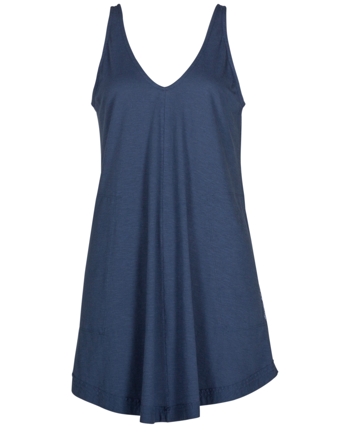 Shop Salt Life Women's Beach Babe Sleeveless Dress Cover-up In Washed Navy