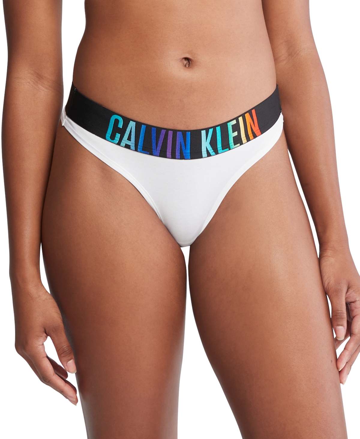 Calvin Klein Intense Power Pride Cotton Thong Underwear