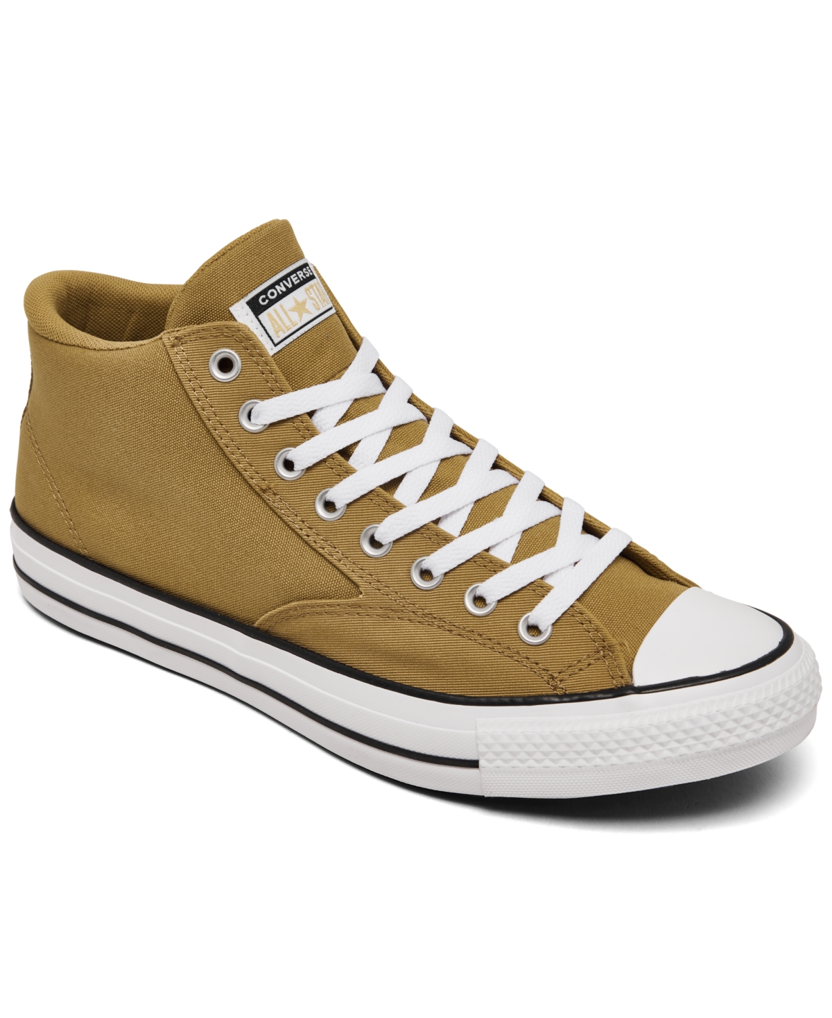 Converse Men's Chuck Taylor All Star Malden Street Casual Sneakers From Finish Line In Trek Tan,white