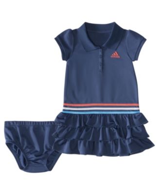 adidas Baby Girls Ruffle Polo Dress Macy s