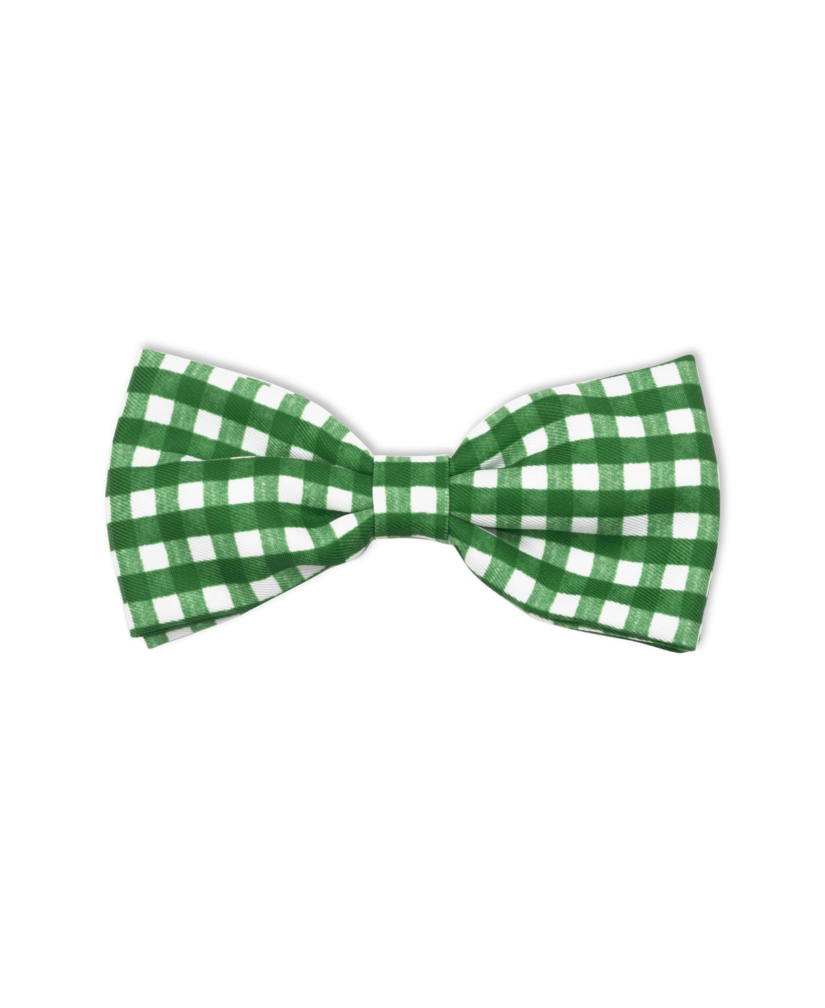 Bow Tie - Green Gingham