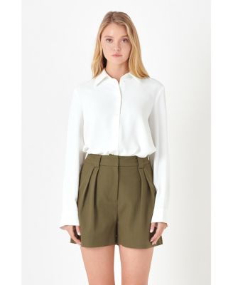 Women's Lightweight Collared Dress Shirt