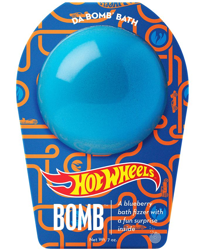 Da Bomb Hot Wheels Blue Bath Bomb, 7 oz. - Macy's