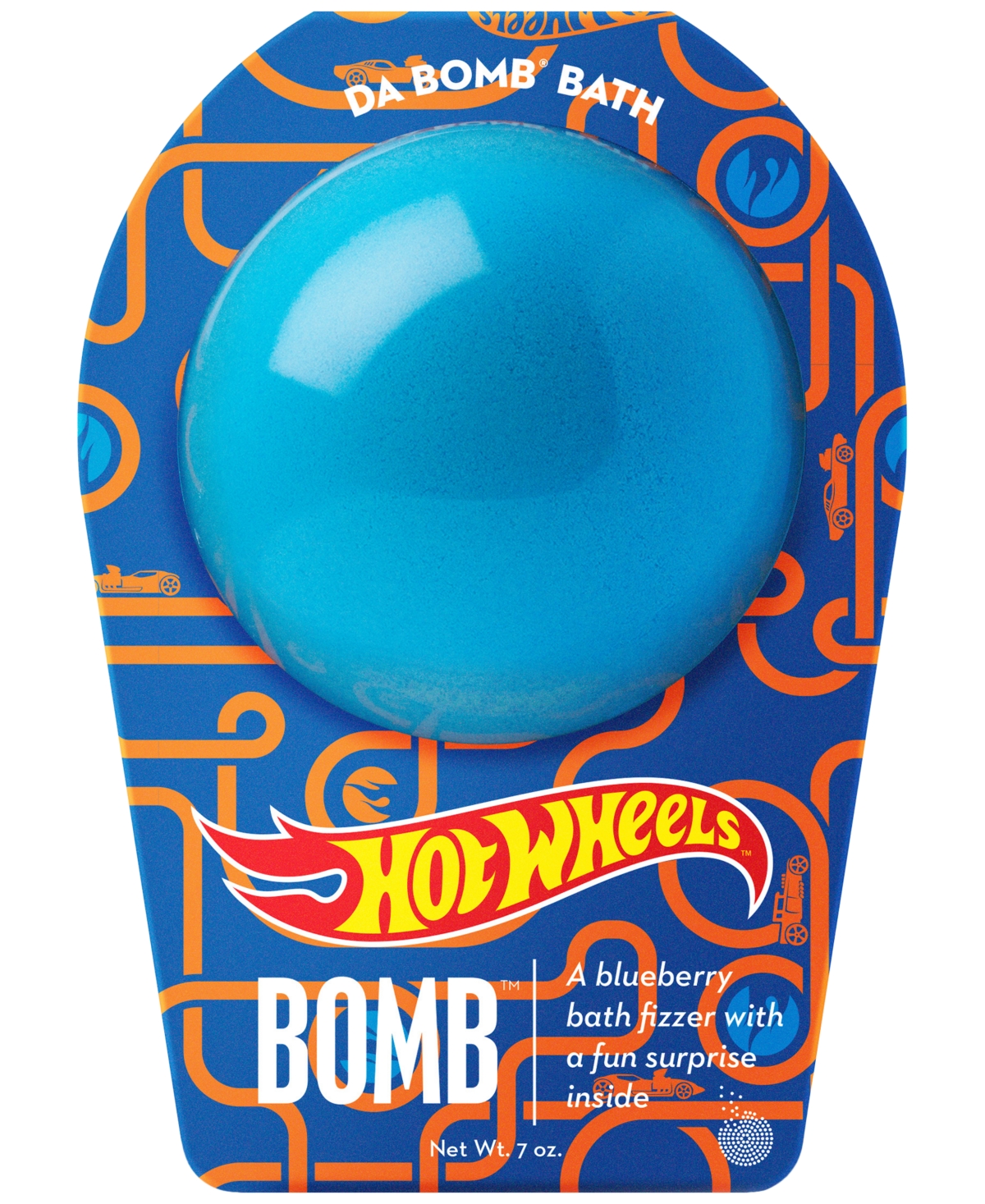 Hot Wheels Blue Bath Bomb, 7 oz. - Hot Wheels Blue Bath Bomb