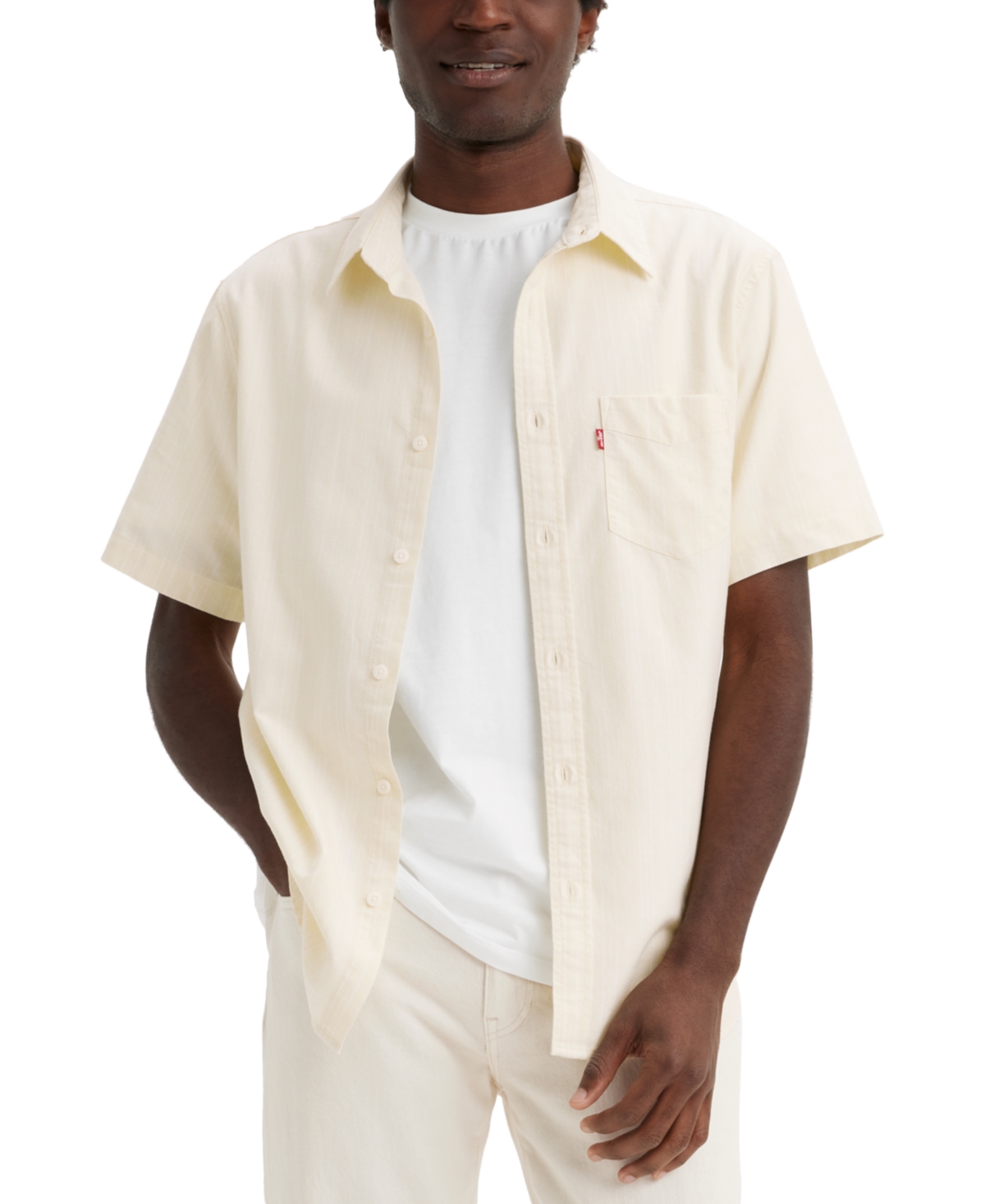 Men's Classic 1 Pocket Short Sleeve Regular Fit Shirt - Pear Sorbe