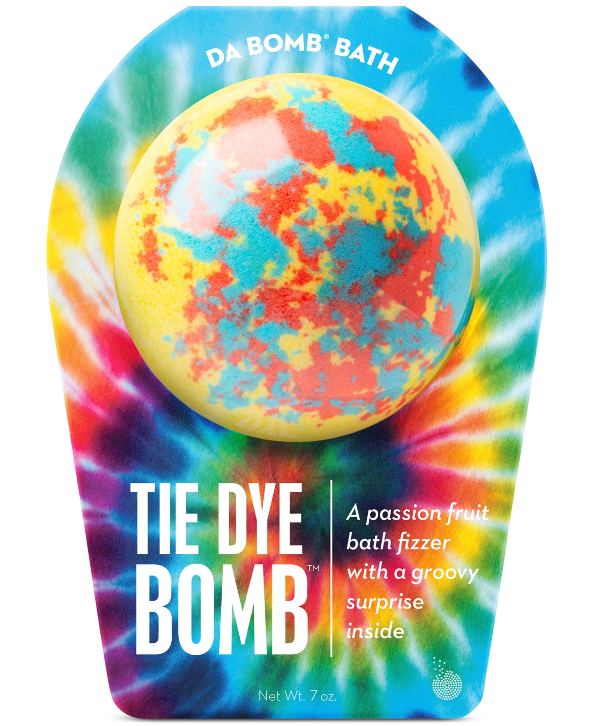 Tie Dye Bath Bomb, 7 oz. - Tie Dye Bomb
