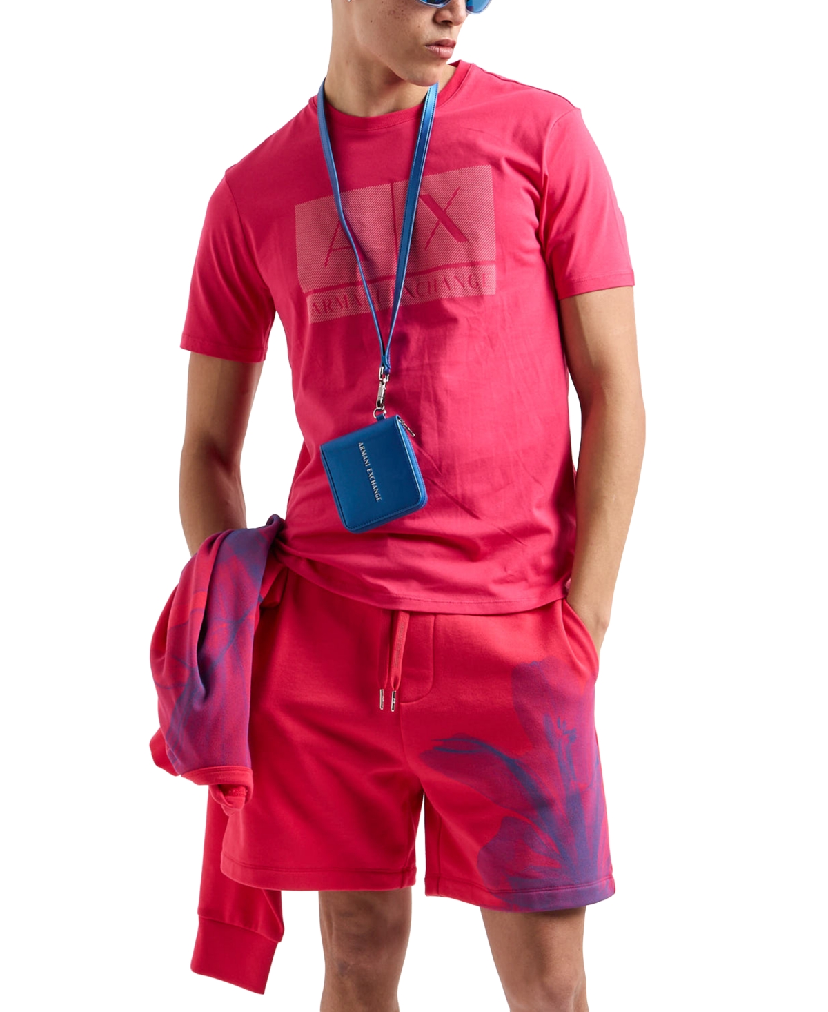 A|X Armani Exchange Men's Regular-Fit Logo T-Shirt