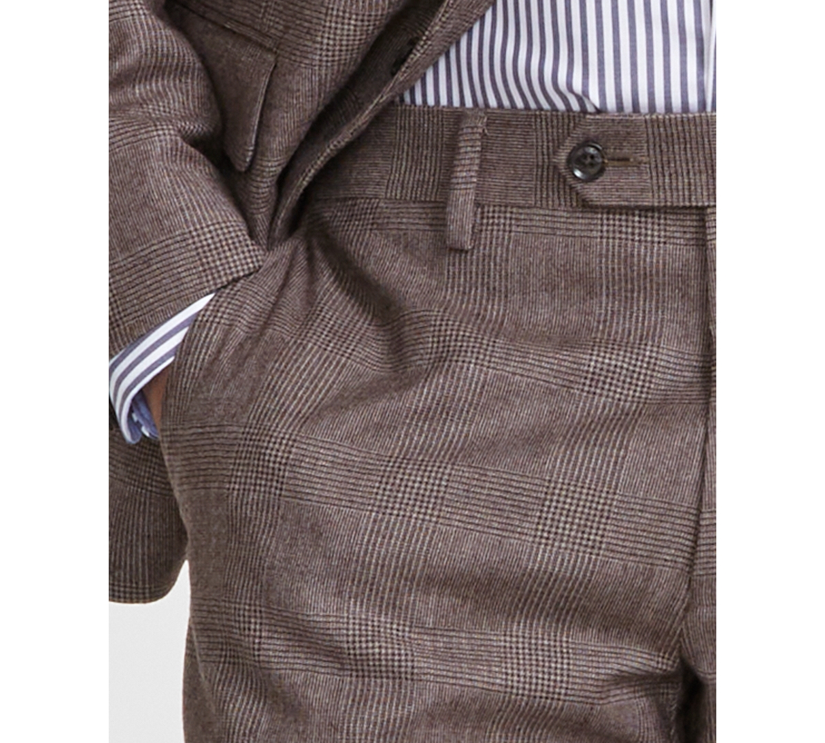Tommy Hilfiger Mens Modern-Fit Stretch Wool Suit Pants