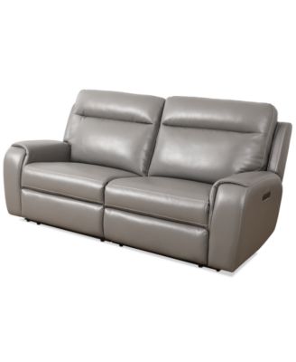 CLOSEOUT! Sheeler 2-Pc. Faux Leather Sectional with 2 Power Motion Chairs