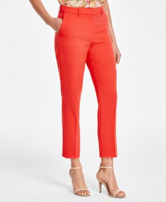 Tahari ASL - Women's Slim-Leg Ankle Pants