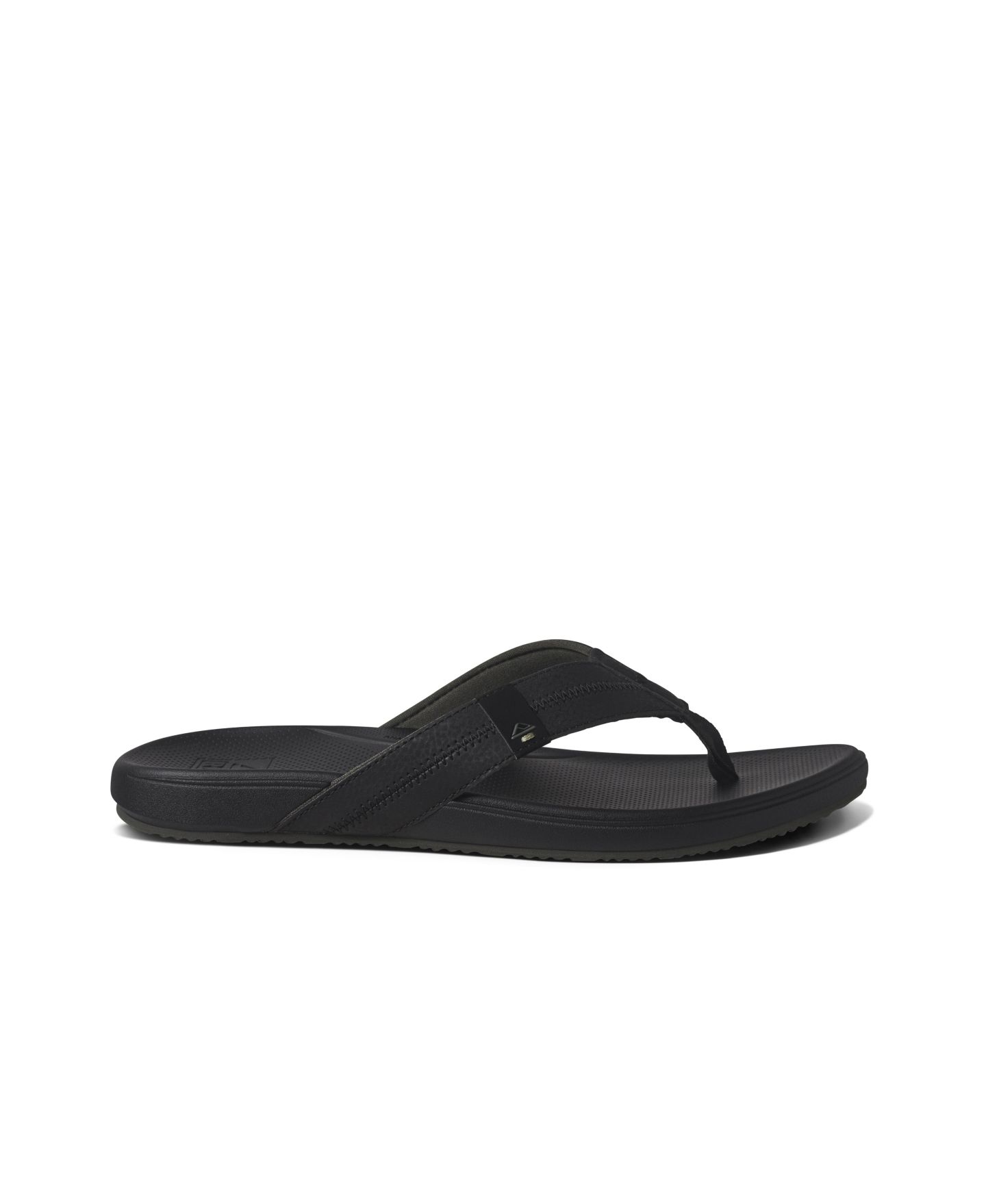 Мужские сандалии REEF Cushion Phantom 2.0 Slip-On, цвет: Чёрный — фото 2