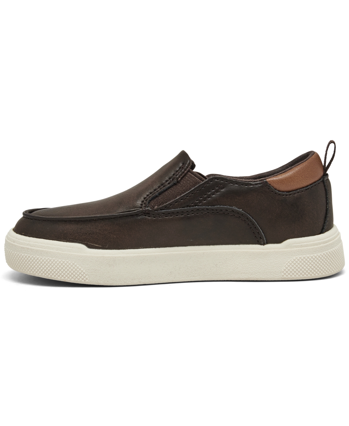 Shop Polo Ralph Lauren Toddler Kids Filip Slip-on Casual Sneakers From Finish Line In Chocolate